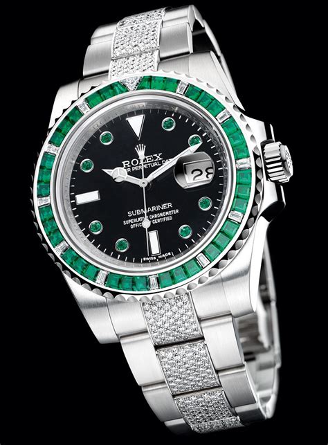 rolex con esmeraldas|rolex with emeralds.